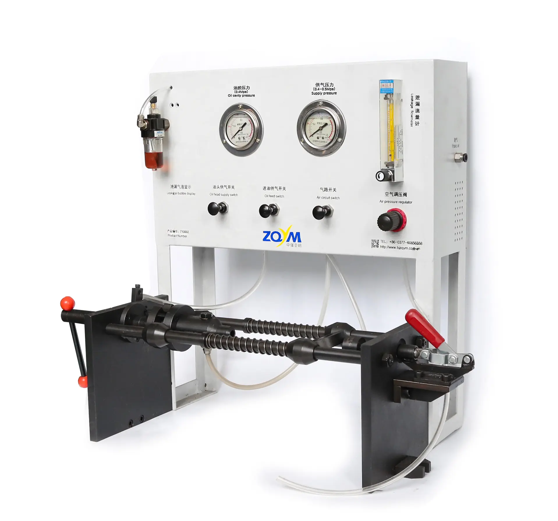 ZQYM Factory PT Injector Leakage/tightness Test Bench Injector Valve Assembly Tool Leakage Tester for cummins Pt Injector - 2